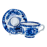 0072906 ГЖЕЛЬ Чайная пара МАКС  в коб 