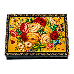 202925/16 ШКАТУЛКА ПРИНТ "ЦВЕТОЧНЫЕ МОТИВЫ", пионы, 14*10*3,5 см