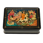 Шкатулка с художественной росписью "Конек-горбунок"