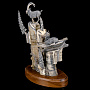 Скульптура из рога горного козла "Козероги", фотография 2. Интернет-магазин ЛАВКА ПОДАРКОВ