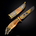 Нож сувенирный "Кабан" Златоуст