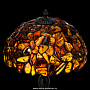 Настольная лампа из янтаря и бронзы. Высота 50 см, фотография 2. Интернет-магазин ЛАВКА ПОДАРКОВ