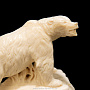 Скульптура из бивня мамонта "Медведь", фотография 5. Интернет-магазин ЛАВКА ПОДАРКОВ