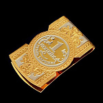 0034207 Златоуст ЗАЖИМ ДЛЯ ДЕНЕГ " 1 копейка" 