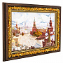 Картина янтарная "Красная площадь" 24х15 см, фотография 1. Интернет-магазин ЛАВКА ПОДАРКОВ