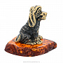 Статуэтка с янтарем "Собака Бигль", фотография 2. Интернет-магазин ЛАВКА ПОДАРКОВ