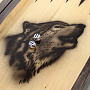 Нарды деревянные резные "Волк", фотография 8. Интернет-магазин ЛАВКА ПОДАРКОВ