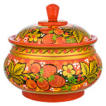0039740 Хохлома Сахарница" Клубника" 150х170 (Высшая категория) 24210150170