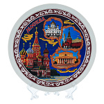 Тарелка сувенирная "Москва"