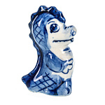 ГЖЕЛЬ Скульптура "ДРАКОН" сластена мал h=5 см