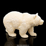 Скульптура из клыка моржа "Медведь", фотография 1. Интернет-магазин ЛАВКА ПОДАРКОВ