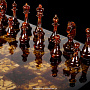 Шахматы в ларце с инкрустацией из янтаря и янтарными фигурами, фотография 9. Интернет-магазин ЛАВКА ПОДАРКОВ
