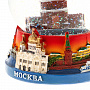 Сувенир новогодний снежный шар "Москва. Спасская башня", фотография 6. Интернет-магазин ЛАВКА ПОДАРКОВ