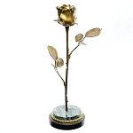 0035214 Бронза Статуэтка Сувенир "РОЗА" (4.290.0)