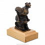 Бронзовая статуэтка "Мишка-лыжник", фотография 6. Интернет-магазин ЛАВКА ПОДАРКОВ