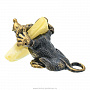 Статуэтка с янтарем "Мышь в сыре", фотография 5. Интернет-магазин ЛАВКА ПОДАРКОВ