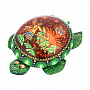 Шкатулка с художественной росписью "Черепаха. Жар-птица", фотография 3. Интернет-магазин ЛАВКА ПОДАРКОВ