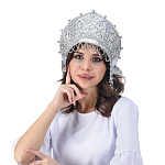 Кокошник с шапочкой и бантом