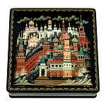 200884 Лаковая миниатюра Тарелка "Москва" 15*15, 6,389