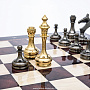 Современные подарочные шахматы с металлическими фигурами 48х48 см , фотография 9. Интернет-магазин ЛАВКА ПОДАРКОВ