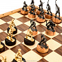 Шахматы деревянные "Хоккей", фотография 4. Интернет-магазин ЛАВКА ПОДАРКОВ