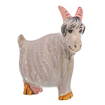  Гжель  Скульптура "КОЗА"  выс. 15см