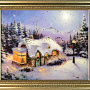 Картина «Рождество» Кристаллы Swarovski, фотография 1. Интернет-магазин ЛАВКА ПОДАРКОВ