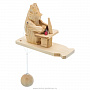 Богородская деревянная игрушка "Медведь с закуской", фотография 5. Интернет-магазин ЛАВКА ПОДАРКОВ
