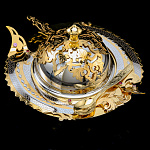 /ЗФ Златоуст ИКОРНИЦА "Осетр" в футляре 02032