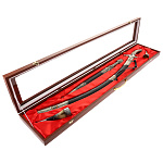 0090047 Набор подарочный:ШАШКА "ПЕРСИЯ"С ГАРДОЙ+КИНЖАЛ + 2 РОЖКА в упаковке