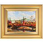 300350-НП  Картина Янтарная "Большой Кремлёвский мост" 30*40см