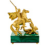 Скульптура из бронзы и камня "Георгий Победоносец", фотография 5. Интернет-магазин ЛАВКА ПОДАРКОВ