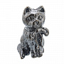 Бронзовая статуэтка "Кот с бантом", фотография 2. Интернет-магазин ЛАВКА ПОДАРКОВ