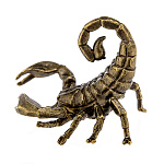 0068502 Сувенир "Скорпион" бронза  L=4см