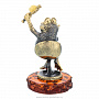 Статуэтка с янтарем "Лягушка Красавица", фотография 3. Интернет-магазин ЛАВКА ПОДАРКОВ