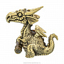 Бронзовая статуэтка "Дракон с тубусом", фотография 5. Интернет-магазин ЛАВКА ПОДАРКОВ