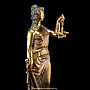 Бронзовая статуэтка "Закон", фотография 5. Интернет-магазин ЛАВКА ПОДАРКОВ