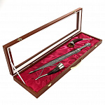 Подарочный набор с кинжалом и рогами для вина
