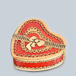 /20714 Береста Шкатулка "Сердечко" (20714)