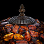 Настольная лампа из янтаря и бронзы. Высота 47 см, фотография 5. Интернет-магазин ЛАВКА ПОДАРКОВ