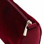 Косметичка "Игра". Бордовая с золотой вышивкой, фотография 4. Интернет-магазин ЛАВКА ПОДАРКОВ