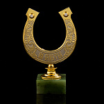 Лошадь Символ 2026 года. Подкова "На счастье". Златоуст