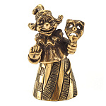 0011723 Бронза Колокольчик "Клоун"