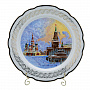 Сувенирная тарелка "Красная площадь", фотография 1. Интернет-магазин ЛАВКА ПОДАРКОВ