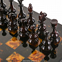 Шахматы с фигурами из янтаря "Жемчужина Африки" 43х43 см, фотография 6. Интернет-магазин ЛАВКА ПОДАРКОВ