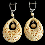 Серьги из бивня мамонта "Гера"