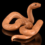 Скульптура из бивня мамонта "Змея"
