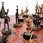 Шахматы с металлическими фигурами "Бородинское сражение" 60х50 см, фотография 9. Интернет-магазин ЛАВКА ПОДАРКОВ