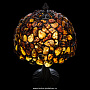 Настольная лампа из янтаря и бронзы. Высота 34 см, фотография 3. Интернет-магазин ЛАВКА ПОДАРКОВ