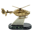 21878 Бронза Статуэтка "Вертолет ЕС145 Т2"  (МАС)(8.80)